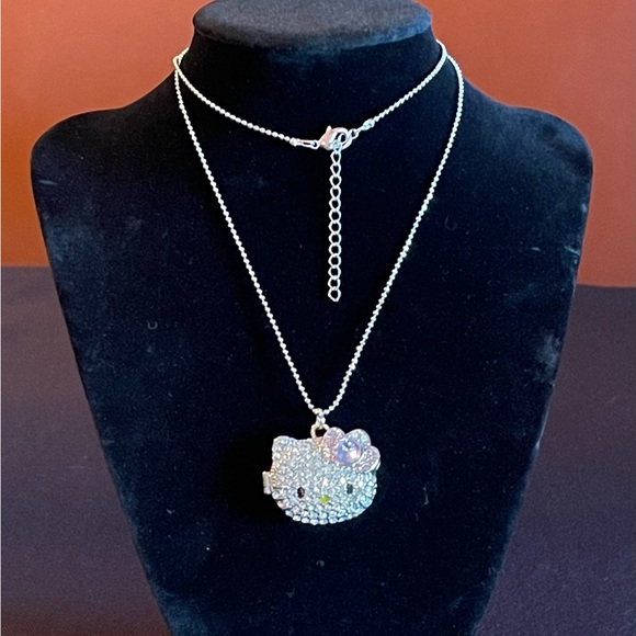 Hello Kitty Jewelry - Hello Kitty by Sanrio Rhinestone Locket Necklace